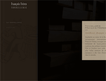 Tablet Screenshot of francoisfreres.com
